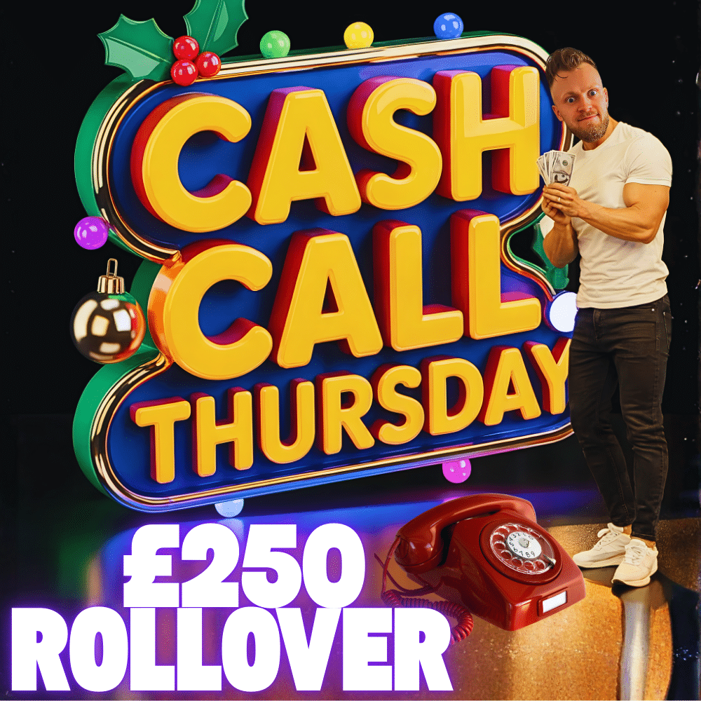 Cash Call £250 Rollover- APP ONLY - Cosmetic Competitions